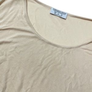 Averardo Bessi 56 (16) Ivory Shell Silk‎ Made in Italy